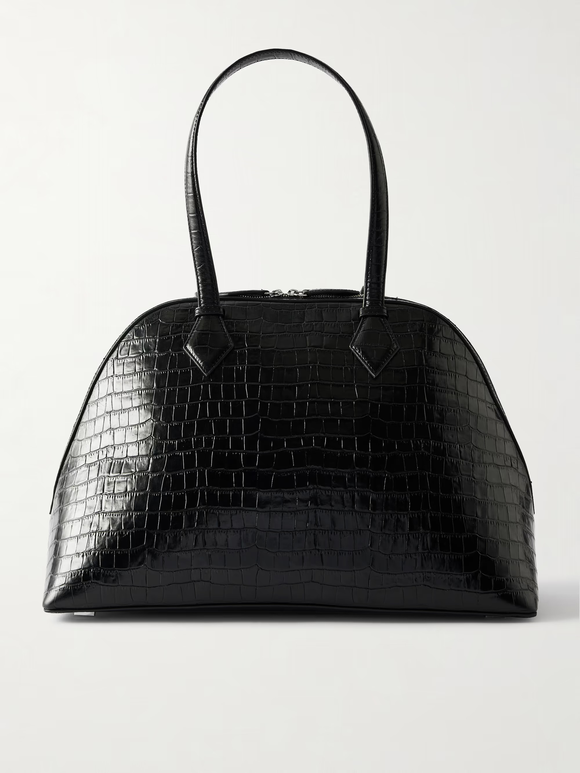 Harnick croc-effect leather shoulder bag | NET-A-PORTER (UK & EU)