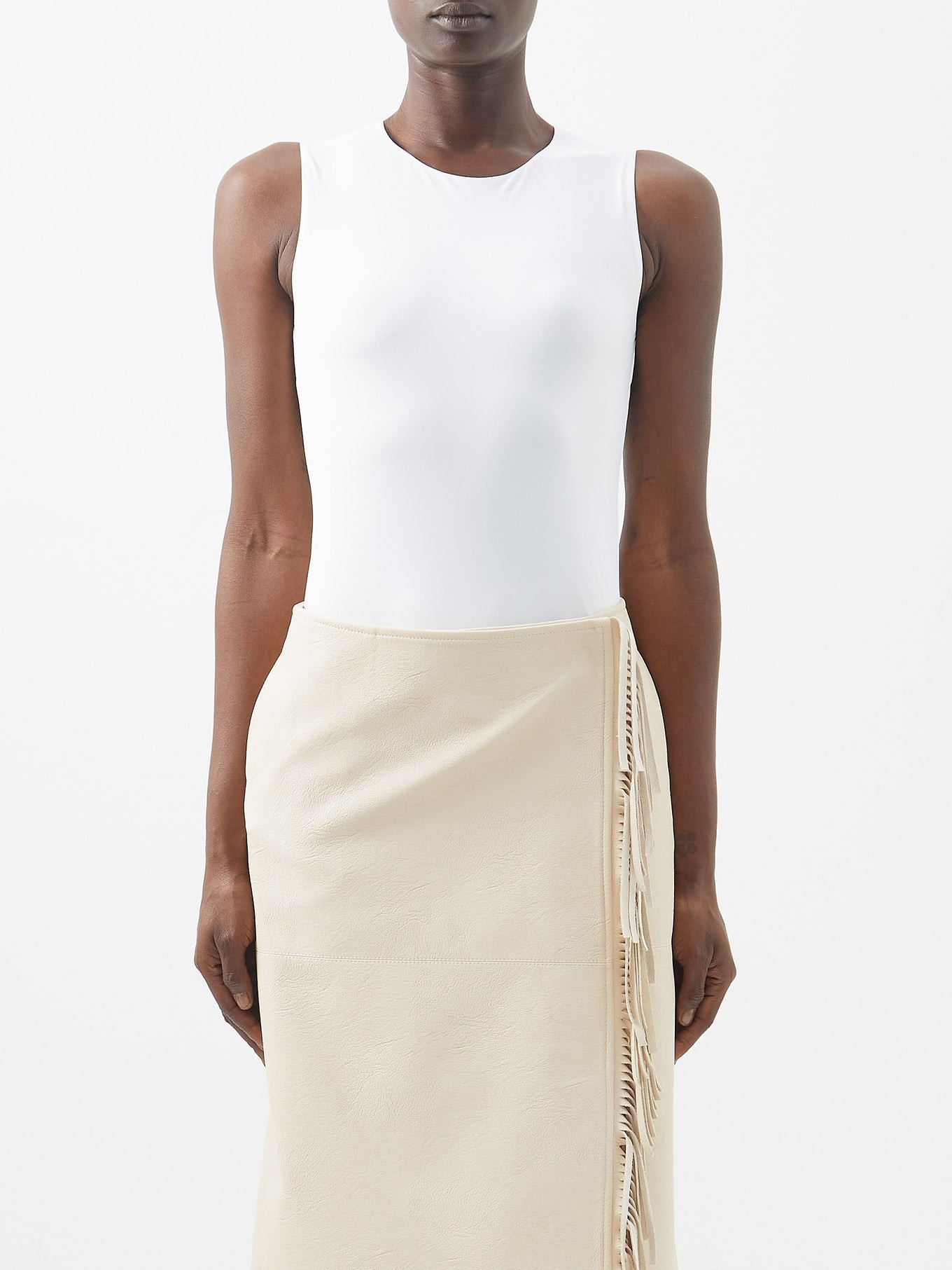 Seamless round-neck jersey bodysuit | Jil Sander | Matches (US)