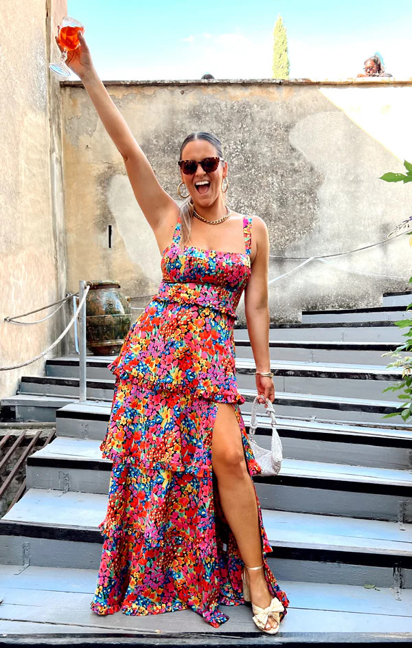 Lady Corset Dress ~ Garden Glow Luxe | Show Me Your Mumu