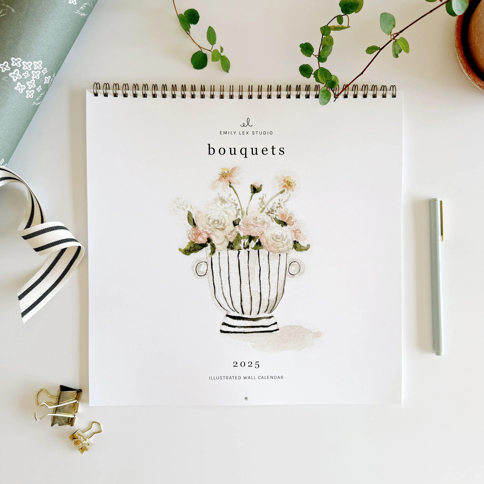 2025 bouquets calendar | Emily Lex Studio