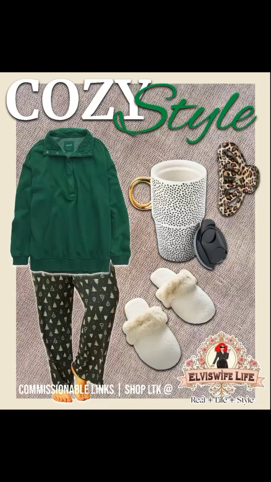 Today’s cozy OOTD, on a chilly fall coastal day! This snap front sweatshirt from aerie is going viral right now, comes in tons of colors and works just as well at home, running errands, or on a casual workday! Roomy enough for layering, or wearing over leggings or jammies.

I am 5‘9“ tall and an XL works great for me, with room for layering, a tee or thermal underneath. I usually wear a 2X in tops and XL-18 in bottoms. I am wearing a 1X in the pajama bottoms, they have an elastic waist with a drawstring, and they are a stretchy brushed knit fabric that is very soft! I usually wear a size 10 in shoes, the slippers are size sized L, and are too long for me, better suited for a size 11-12. 

#LTKOver40 #LTKActive #LTKSaleAlert #LTKMidsize #LTKplusSize #LTKTall #LTKPetite #LTKfindsUnder50 #LTKFindsUnder100 #LTKMens #LTKHome #LTKStyleTip #LTKWorkwear American Eagle, Maurices, Pottery Barn, Walmart, H&M, Lane Bryant, target, Christmas pajamas

#LTKGiftGuide #LTKSeasonal #LTKHoliday