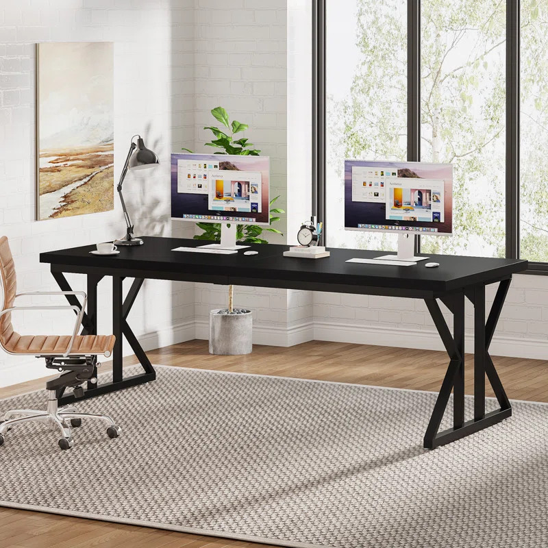 Metal Base Computer Desk | Wayfair North America