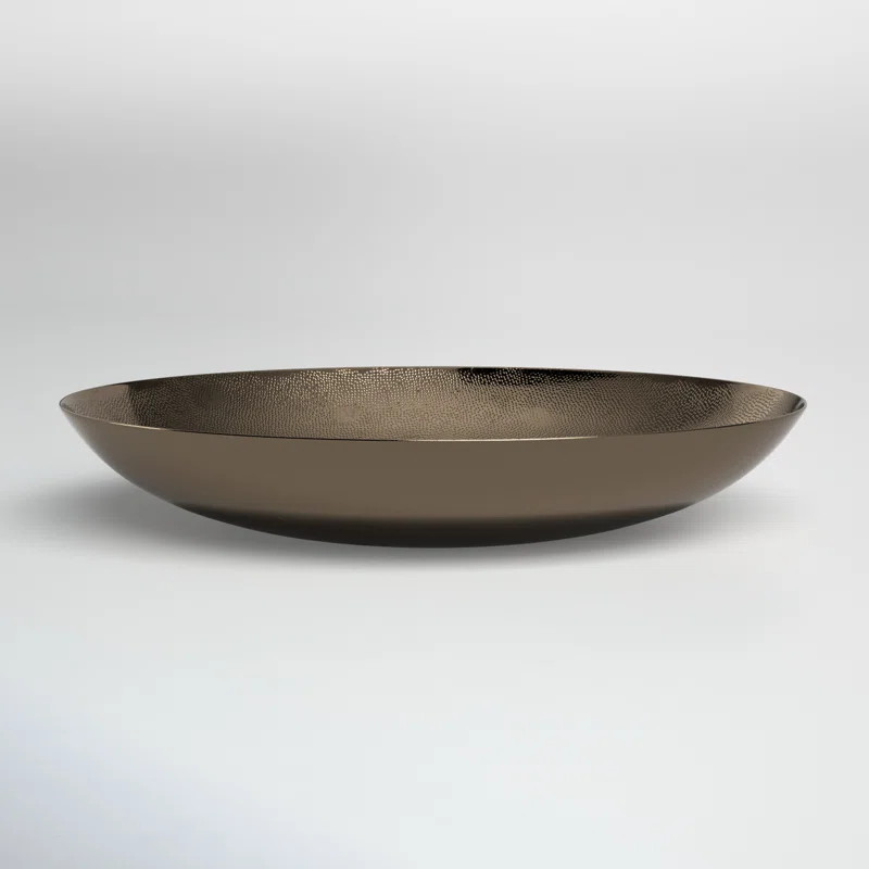 Fontana Aluminum Decorative Bowl 1 | Wayfair North America