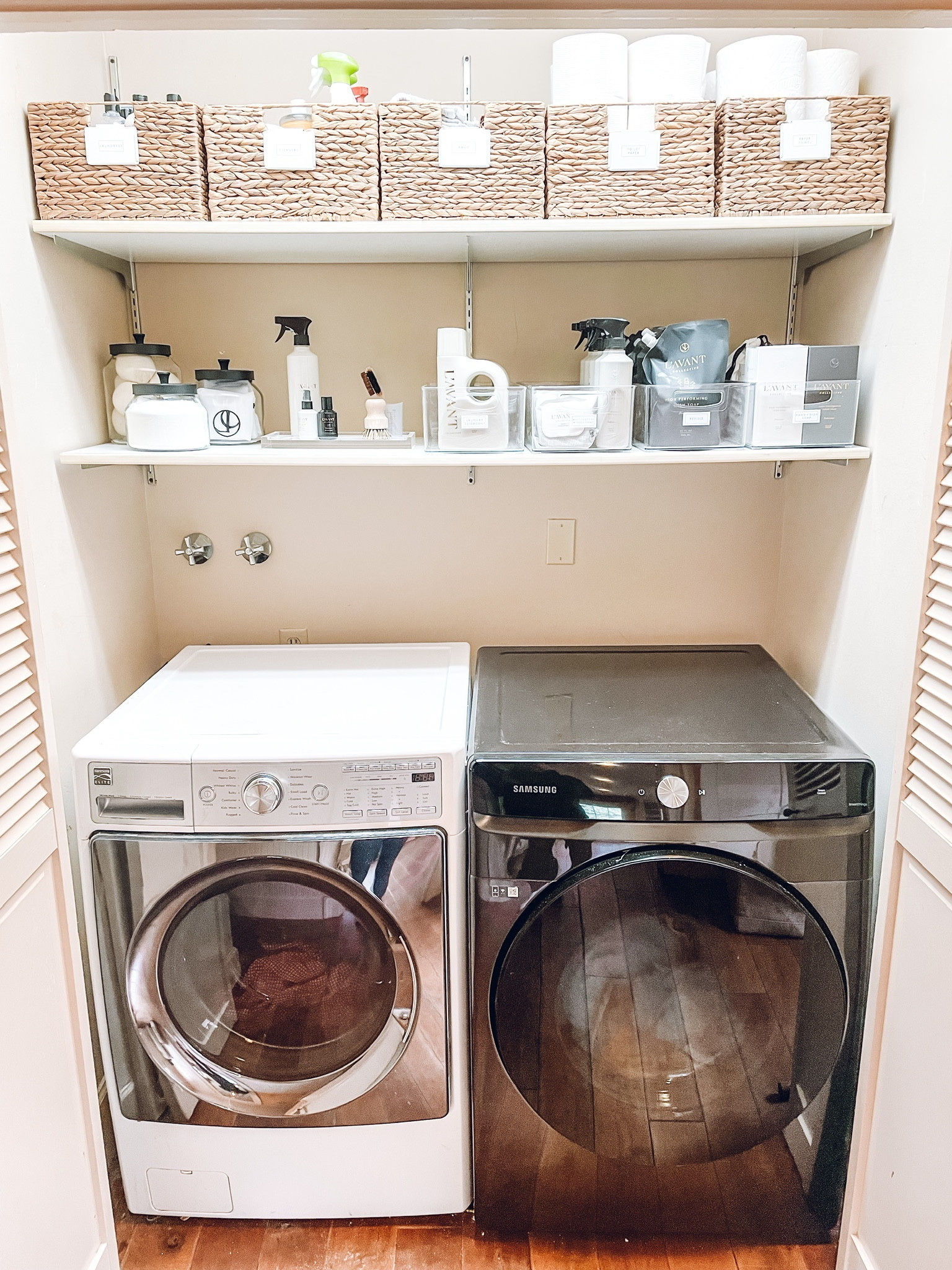 Laundry Room Organization✨ The Container Store Bin Clips. The Container Store Glass Canister Black Matte Lid. IDesign Linus Deep Drawer Bin. The Container Store Water Hyacinth Bin. L’AVANT High Performing Laundry Detergent - Fresh Linen. L’AVANT White Marble Luxury Tray. L’AVANT Multipurpose Surface Cleaner Starter Bundle.

#LTKhome #LTKkids #LTKfamily