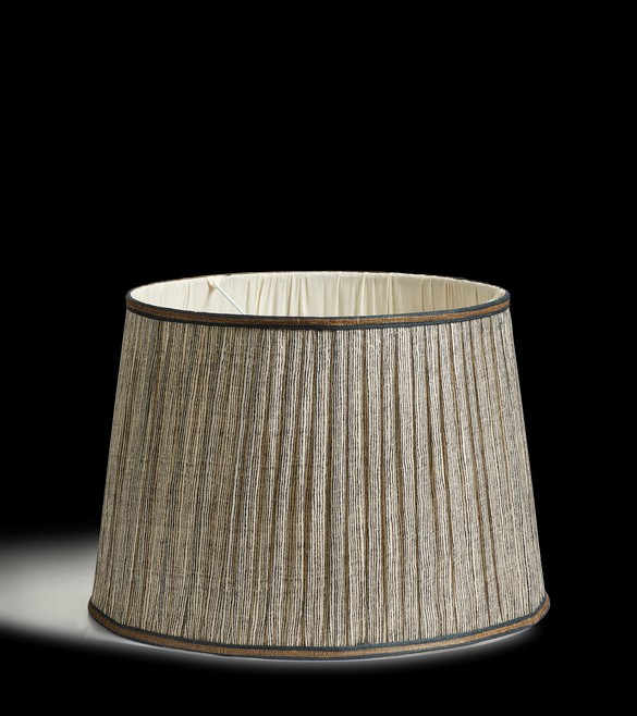 Callot Lampshade 17.5in - Black/Gold | OKA US