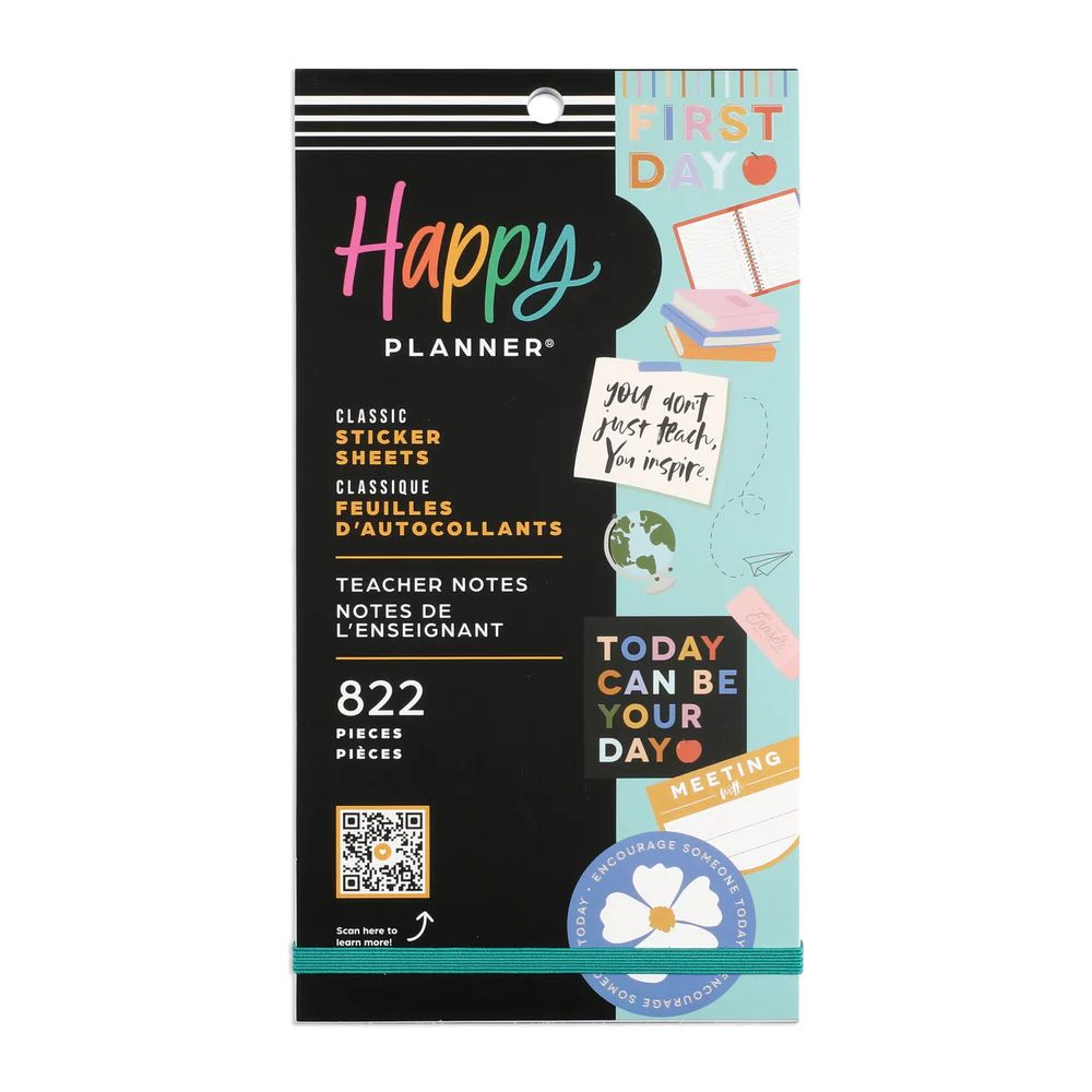 Teacher Notes - Value Pack Stickers | The Happy Planner