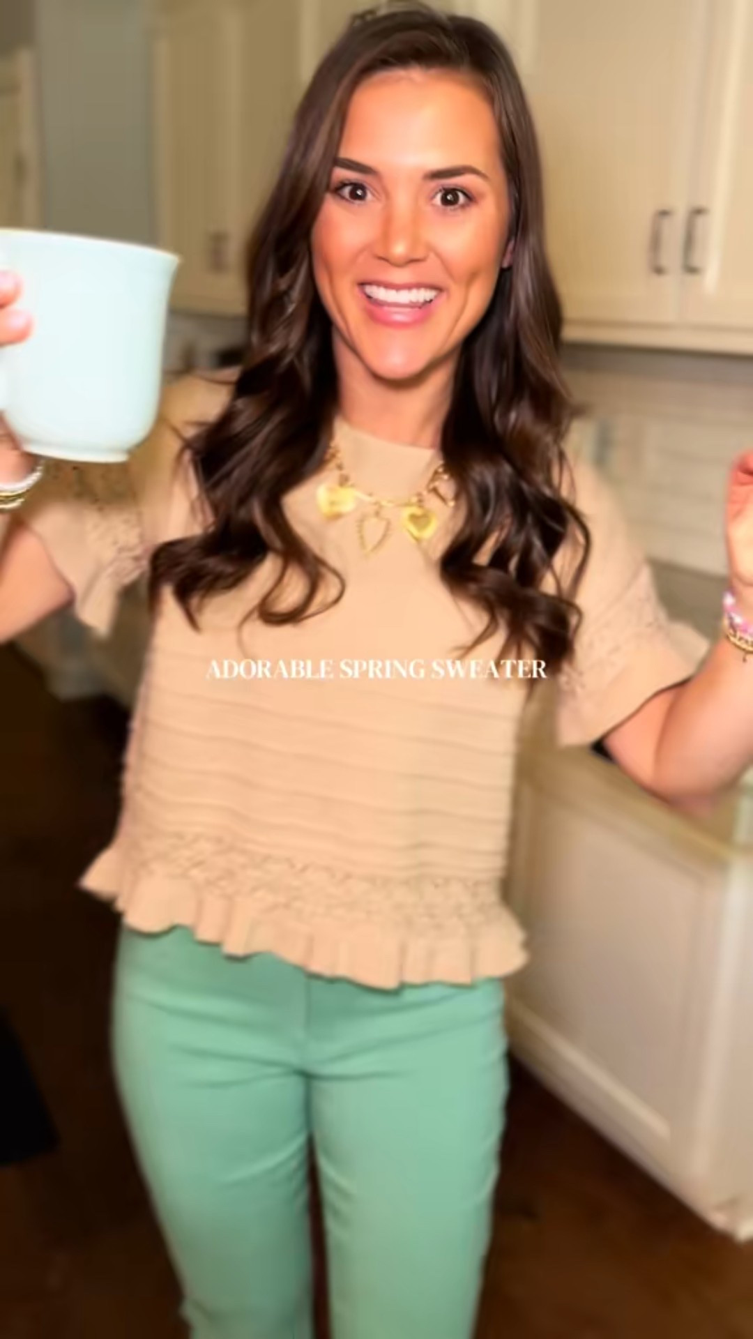 A simply but cutest spring sweater that’s perfect to dress up for work! 

#LTKootd #LTKWorkwear