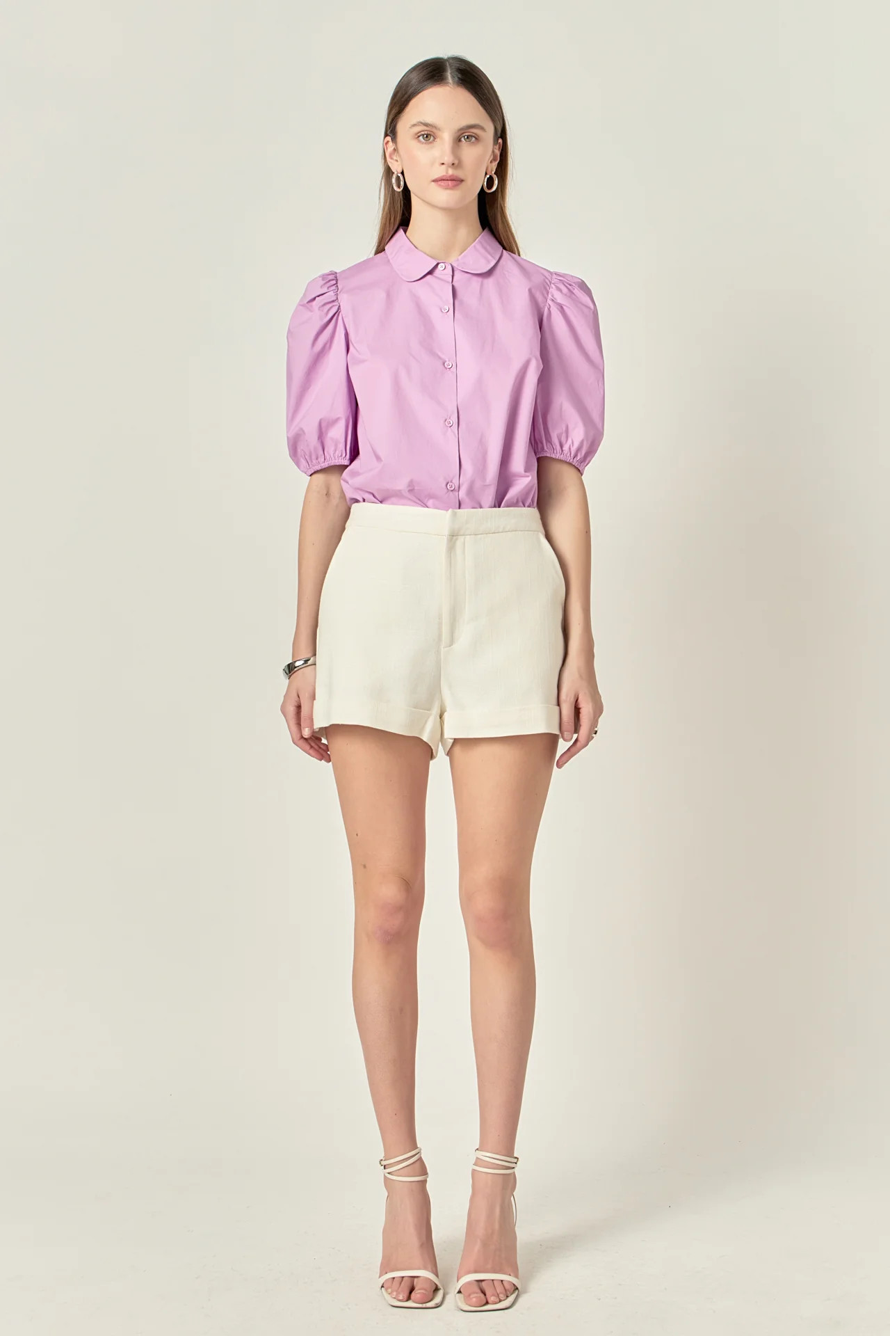 Peter Pan Collar Shirt | English Factory