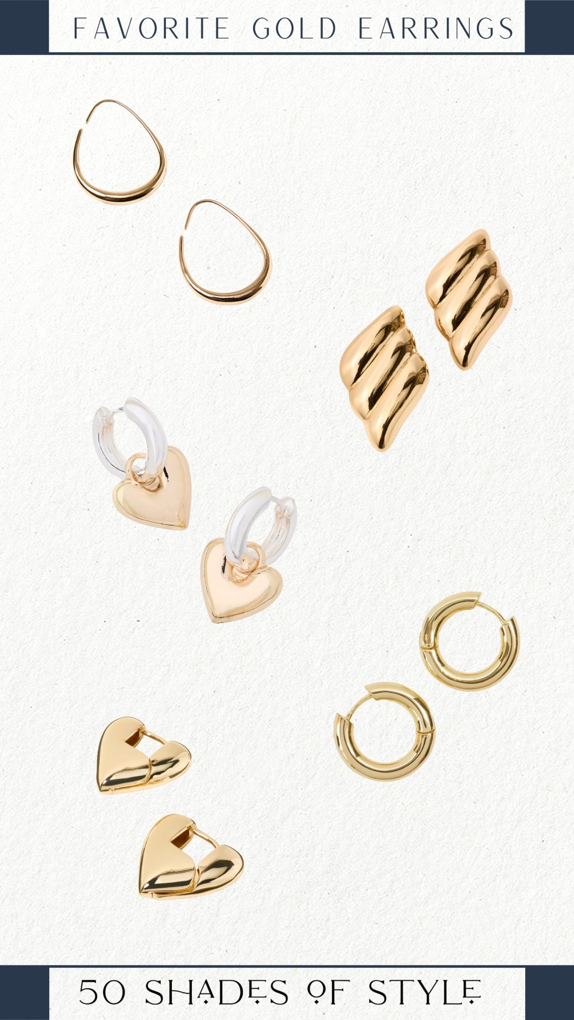 gold hoops, gold earrings, heart earrings, gold jewelry 

#LTKSeasonal #LTKootd #LTKOver40