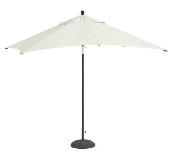 Premium 10' Rectangular Sunbrella® Outdoor Umbrella – Rustproof Aluminum Tilt Frame​ | Pottery Barn (US)