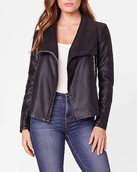 BB Dakota Faux Leather Jacket | Express