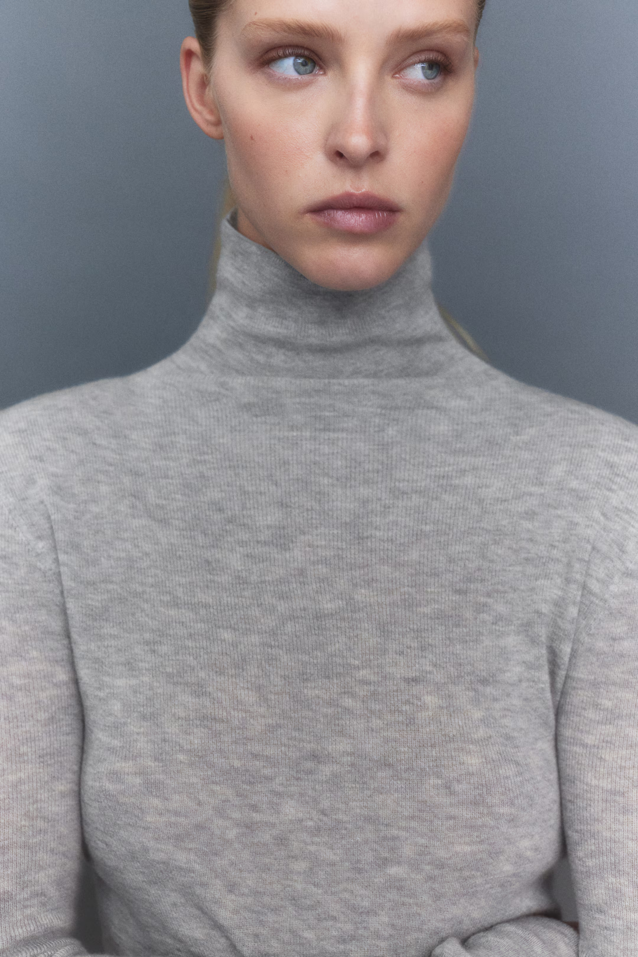 Cashmere-Blend Turtleneck Sweater | H&M (US + CA)