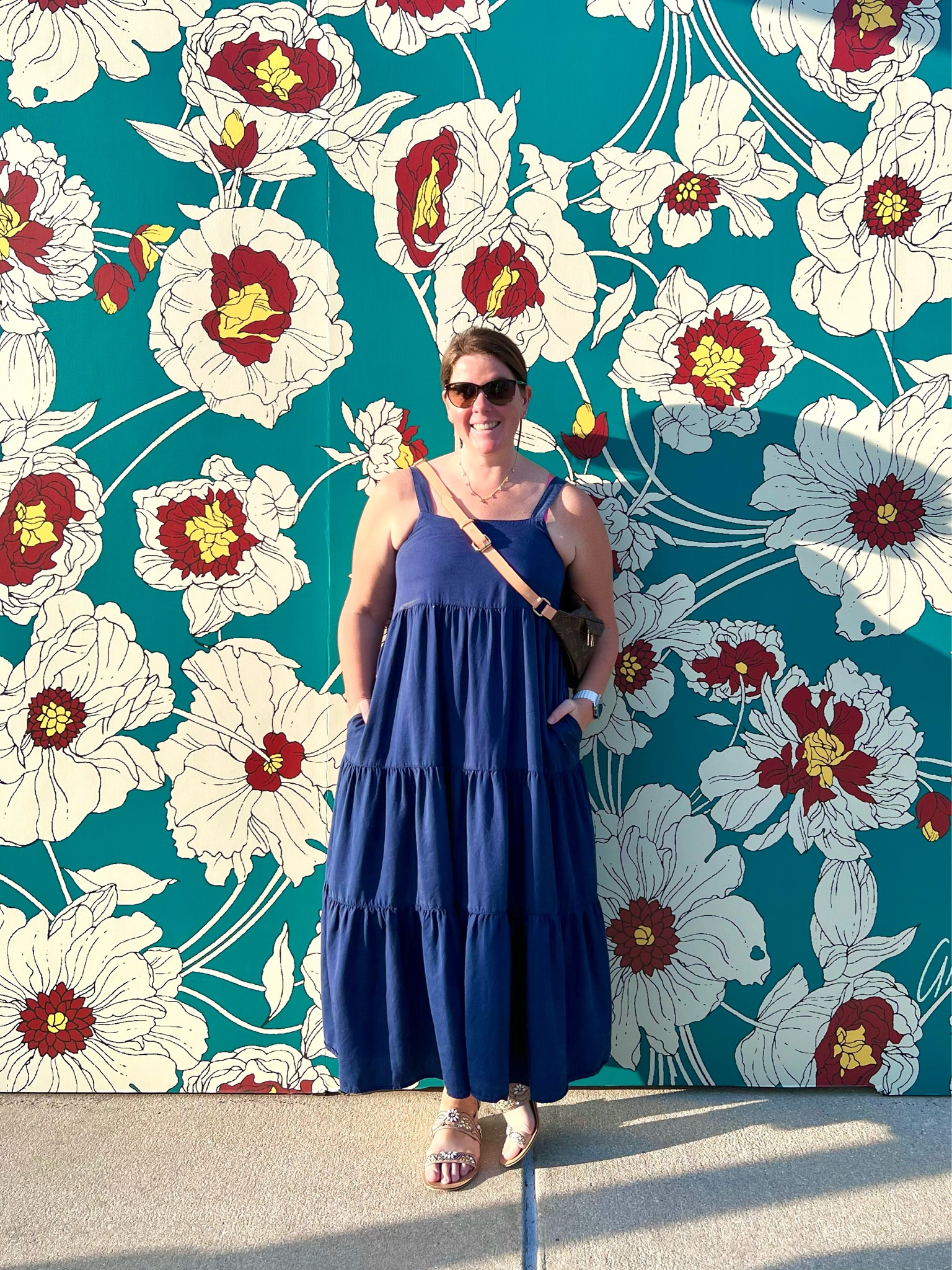 This is the same dress as the yellow, just in Navy! I’ve had this dress for almost a year and it is probably one of my most worn dresses! The dress runs TTS and comes in a lot of color options! These would be perfect for Easter! 

#LTKstyletip #LTKshoecrush #LTKunder100