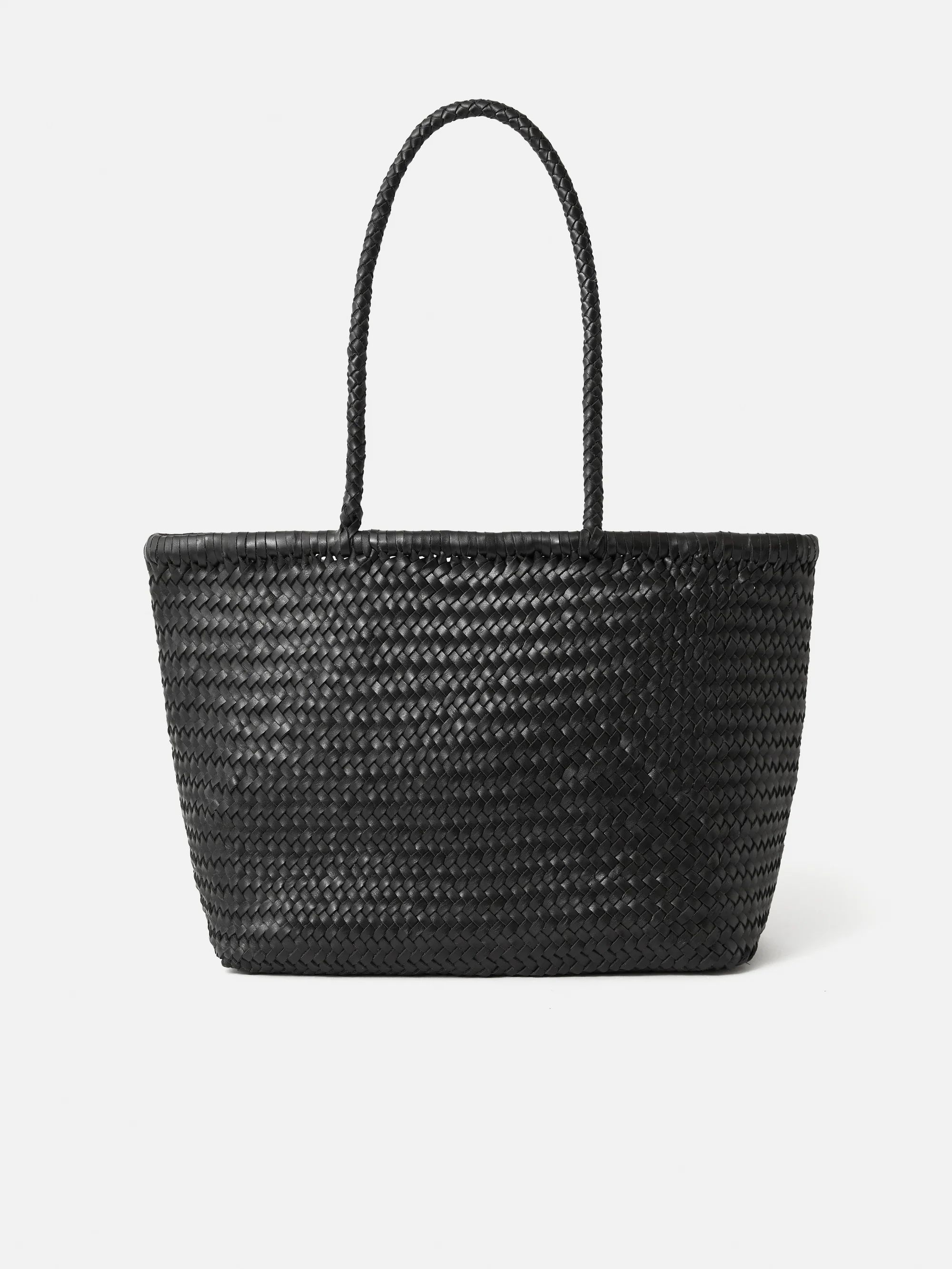 Woven Leather Tote Bag | Jigsaw (UK)