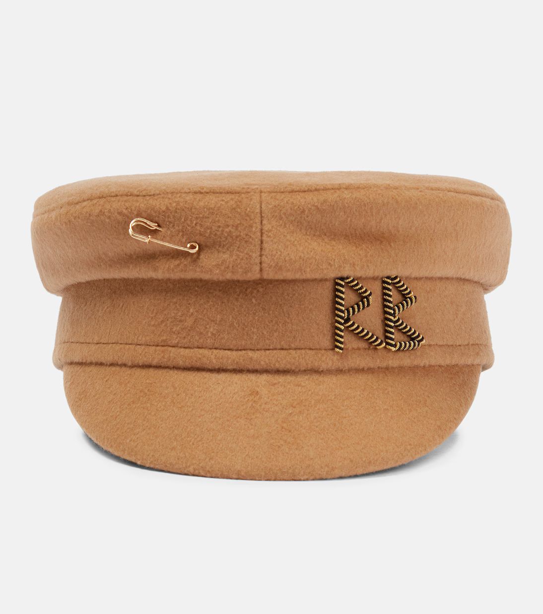 Embroidered wool baker boy hat | Mytheresa (US/CA)