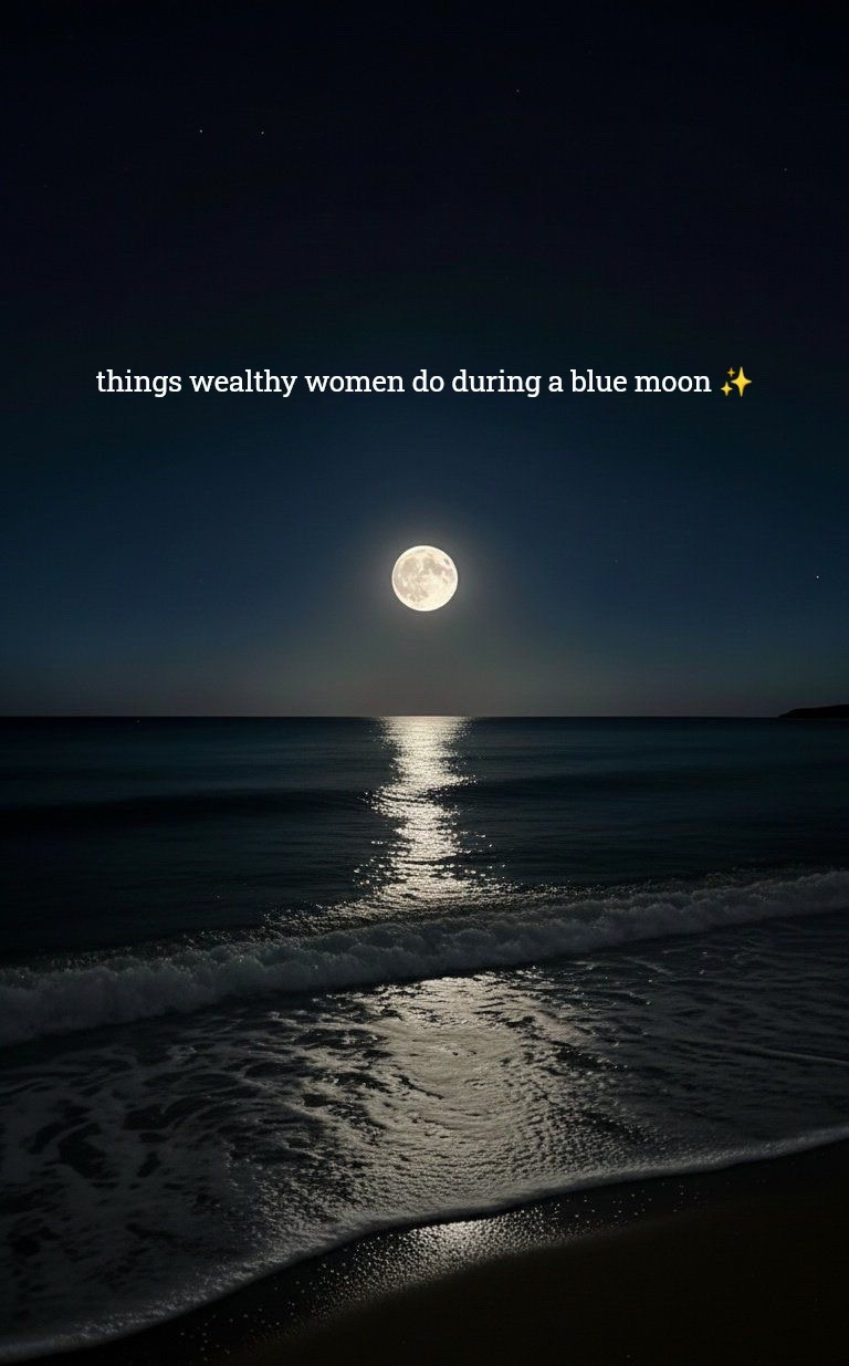 Wealthy women have a habit of treating rare nights differently.

A blue moon isn’t spent asking for more. It’s spent remembering what’s possible.

The candle is lit first, filling the room with the scent of a Mediterranean escape. The ocean book stays nearby, not as decoration, but as a reminder that life should feel expansive, beautiful & bigger than the world you’ve already seen. The blue agate reflects the energy of water, encouraging clarity, intuition & trust in where you’re being guided next.

A journal is opened. A gold pen touches the page. Not to write wishes, but decisions.

Where am I going next?
What am I ready to receive?
What would my most abundant self choose from here?

Everything is gathered together on a beautiful tray because abundance isn’t usually created in chaotic environments. It begins with intention.

The ocean has always symbolized limitless possibility. No edges. No ceiling. No finish line. That’s why wealthy women are drawn to it. It reminds them to think beyond their current circumstances🌙✨

Tonight’s blue moon is a reminder that rare opportunities don’t appear every day. When they do, you meet them with vision, gratitude & the belief that your next chapter can be even more beautiful than the last ~bg🤍

#LTKstorytime #LTKselfcare #LTKmorningroutine