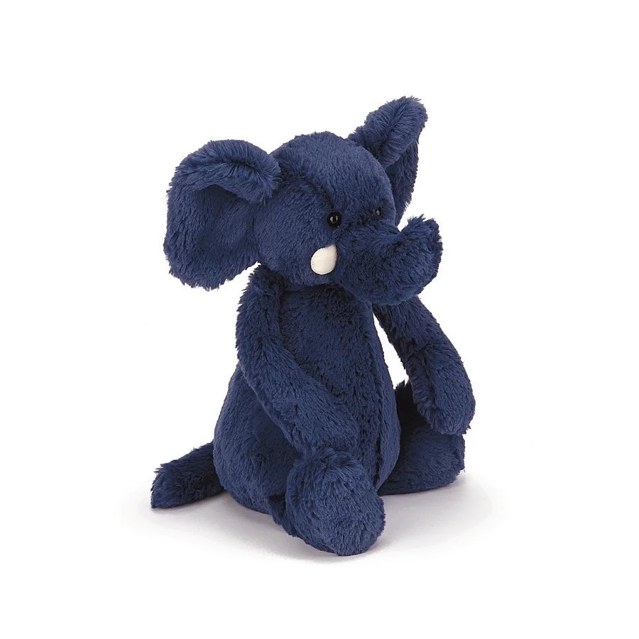 jellycat bashful blue elephant stuffed animal, medium, 12 inches - Walmart.com | Walmart (US)