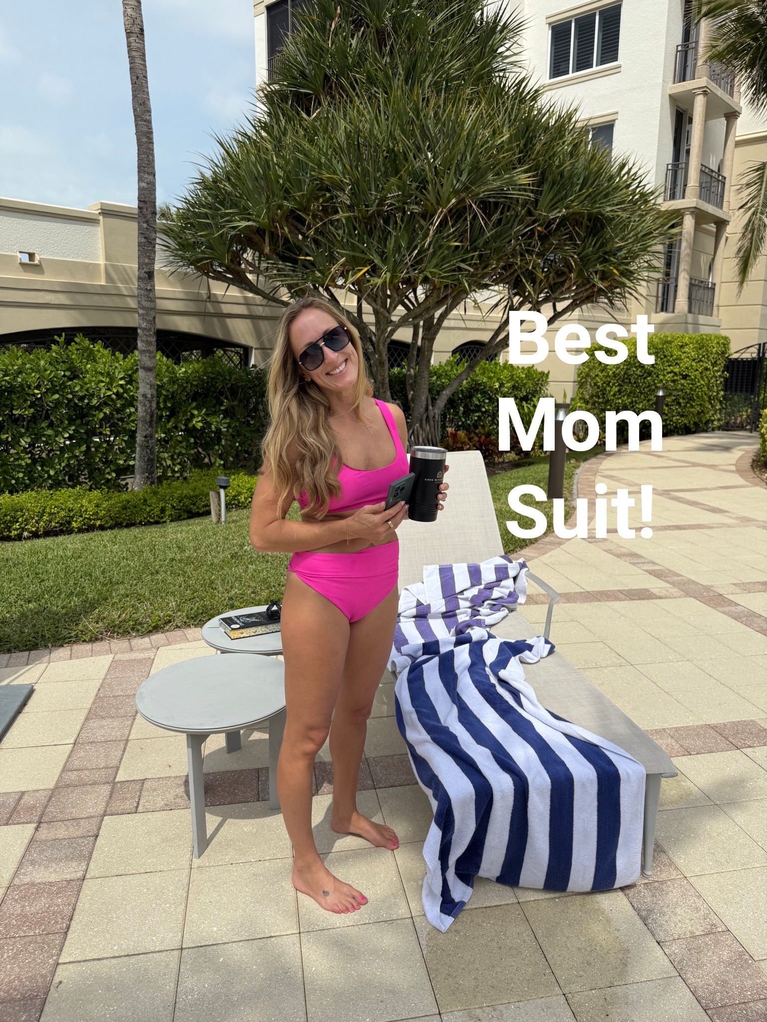 Love this suit for covering all of the right parts but still feeling cute! Perfect mom suit to play in the pool - it stayed in all the right places. True to size  

#LTKTravel #LTKSwim #LTKStyleTip