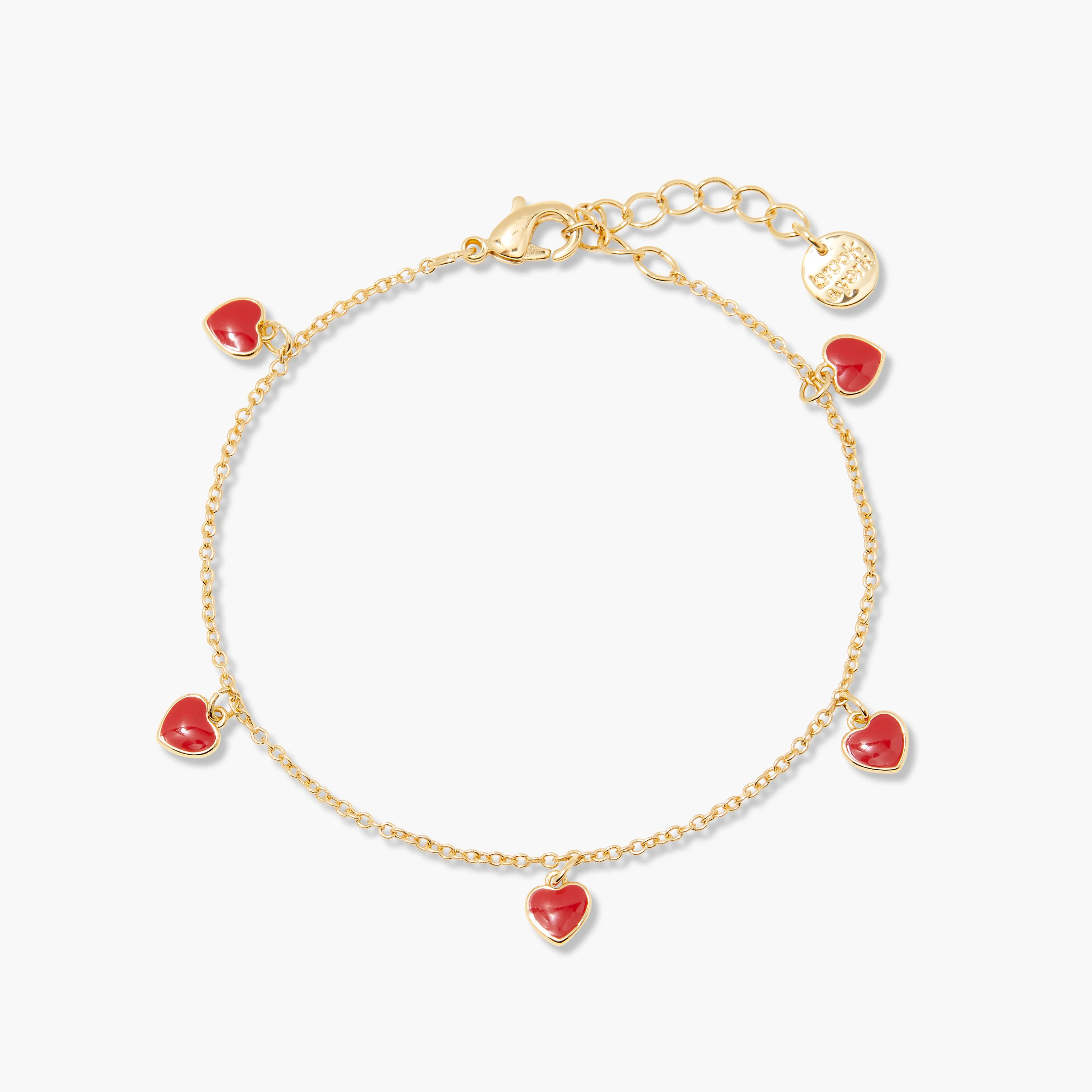 Maeve Heart Enamel Bracelet | Brook and York