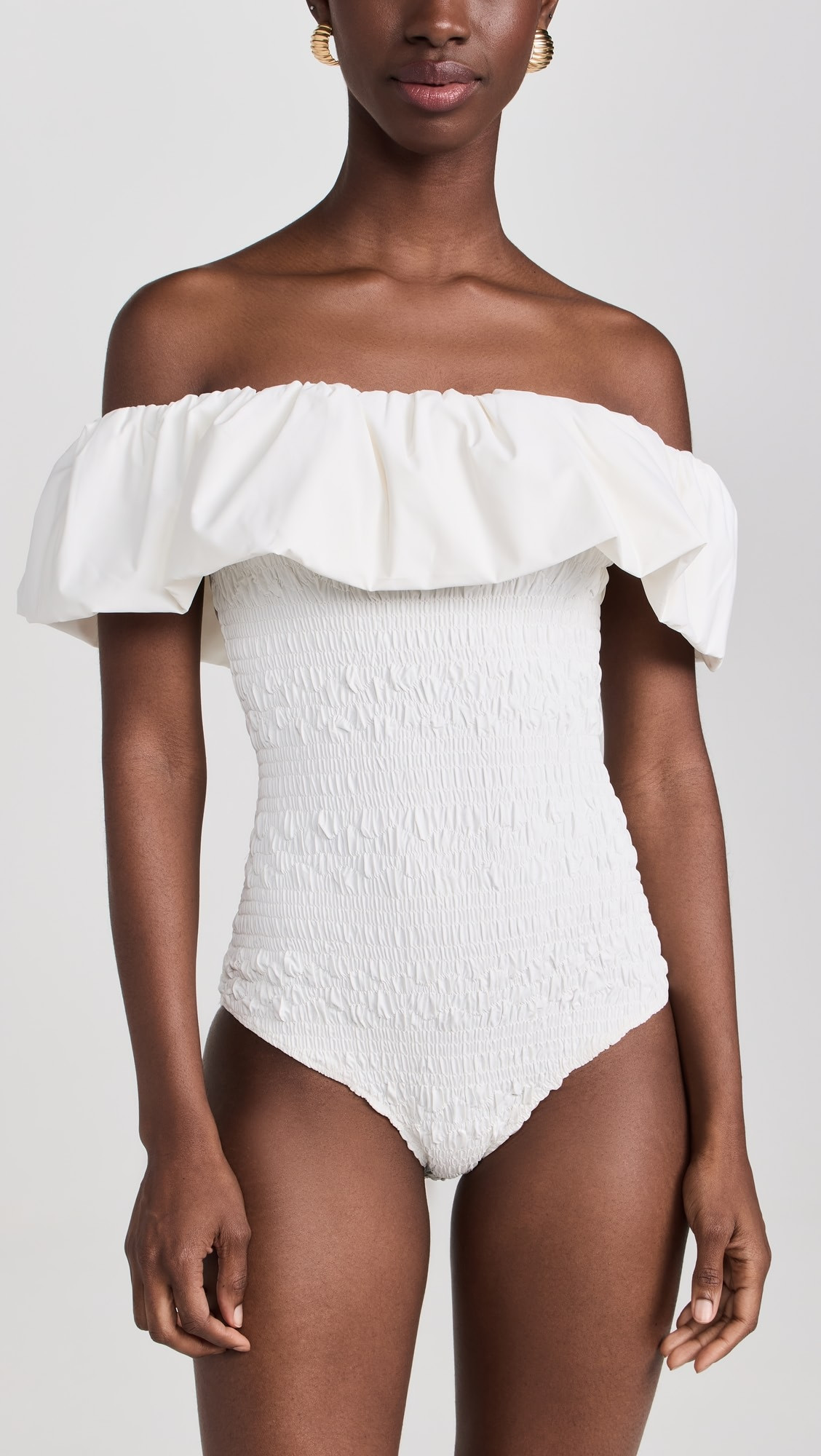 Sea Smocked Strapless One Piece | Shopbop | Shopbop