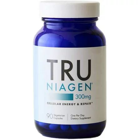 TRU NIAGEN Nicotinamide Riboside - Patented NAD Booster for Cellular Repair & Energy, 300mg Vegetari | Walmart (US)