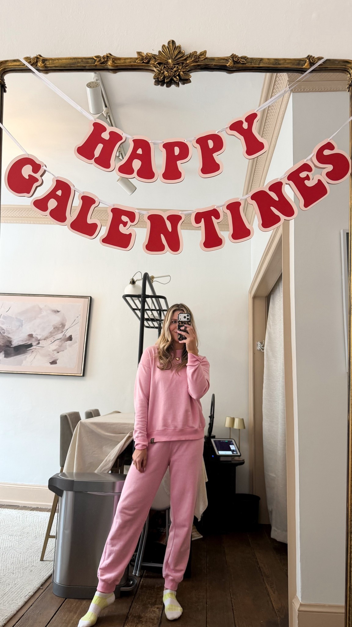 Galentine’s + Valentine’s Day pink sweat set + party decor! 

#LTKdayinmylife #LTKmomlife #LTKValentine