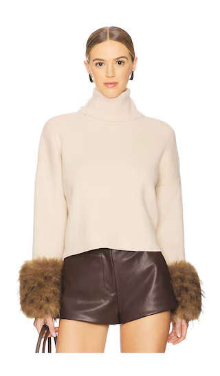 Hadley Sweater in Taupe | Revolve Clothing (Global)