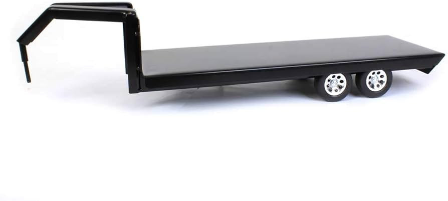 Little Buster Toys Gooseneck Flatbed Trailer - Black | Amazon (US)