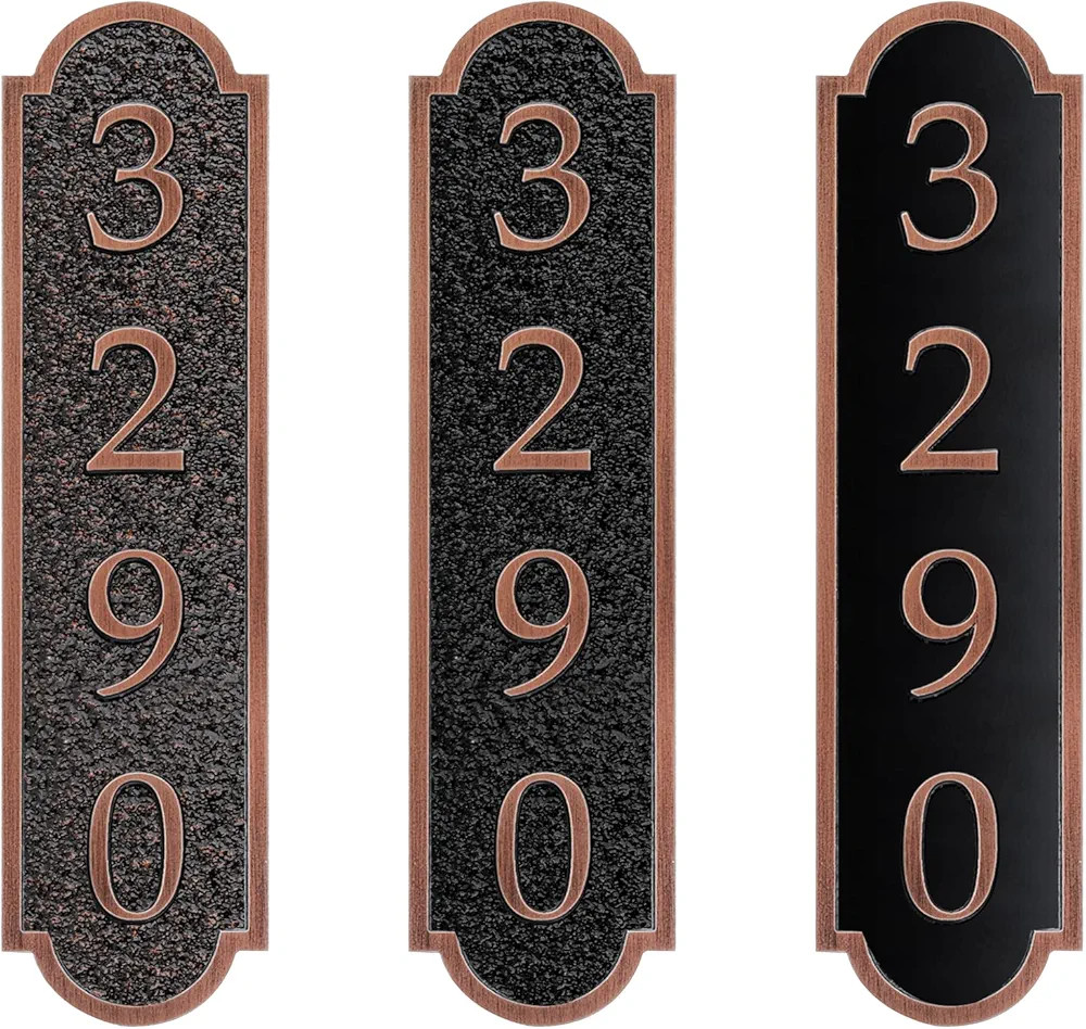 Personalized Metal Acrylic House Number Custom Address Plaques for Outside Address Signs for Hous... | Amazon (US)