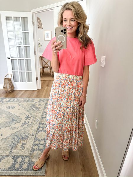 Bright and cheerful colors! Maxi skirts are a must have for spring and summer. 

#LTKworkwear #LTKtravel #LTKstyletip