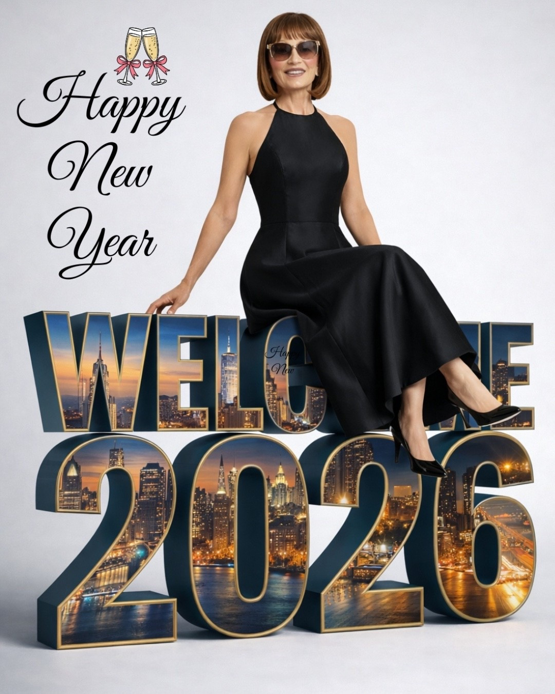 Happy New Year!!! 🎊 Hope 2026 brings much happiness to you and your loved ones 🎉 

#LTKBeauty #LTKHoliday #LTKSeasonal