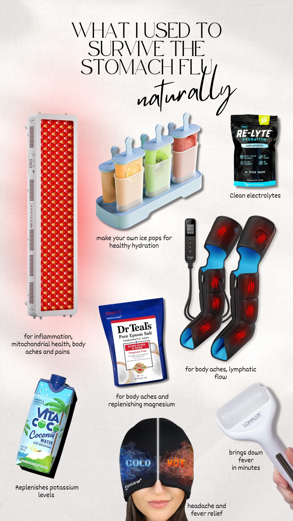 It’s flu season and the stomach bug got me! Here’s what I used to get through it without any medication!

#naturallifestyle #fluseason #homeessentials #health 