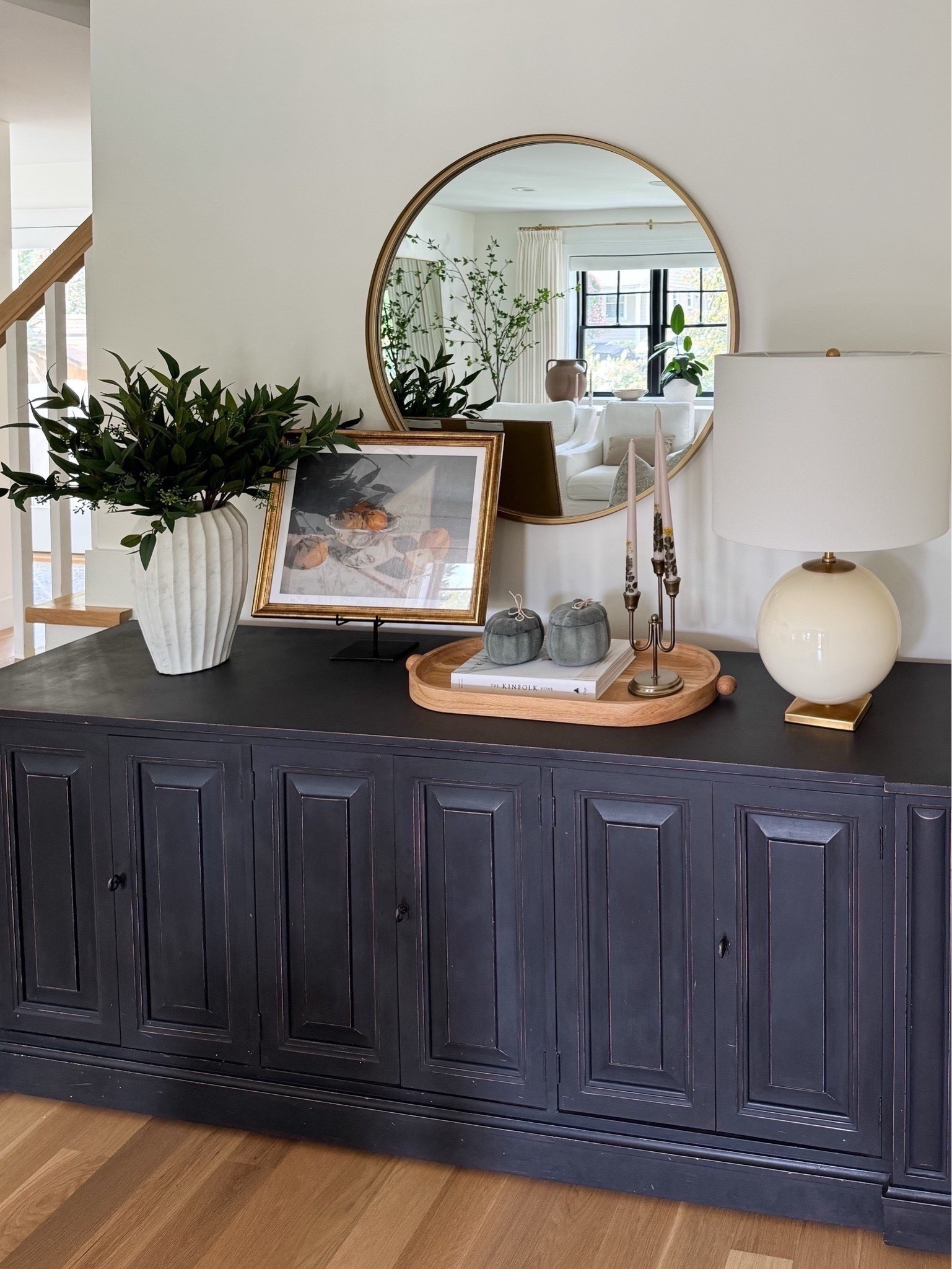 Fall buffet table and console table styling idea! My buffet/sideboard is a family heirloom but I linked a similar one! 

#LTKHome #LTKStyleTip #LTKFindsUnder100