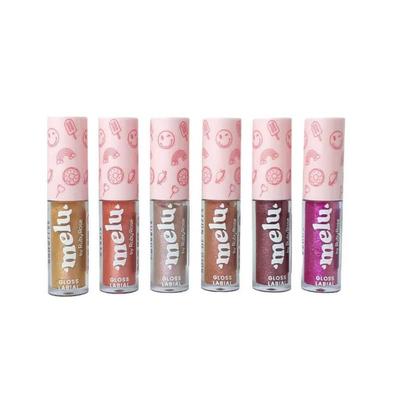 Kit Ruby Rose Melu Brilhante
             - Lip Gloss (6 Unidades) | Beleza Na Web (BR)