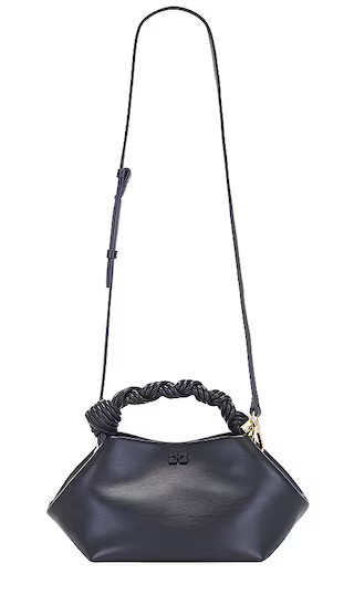 Ganni Small Bou Bag in Black. | Revolve Clothing (Global)