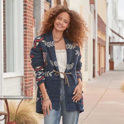 Katia Heritage Cardigan | Sundance Catalog