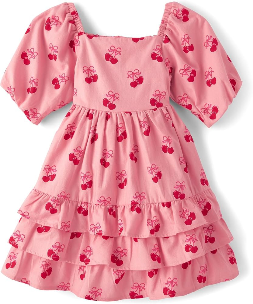 Gymboree Girls and Toddler Casual Tiered Dresses | Amazon (US)