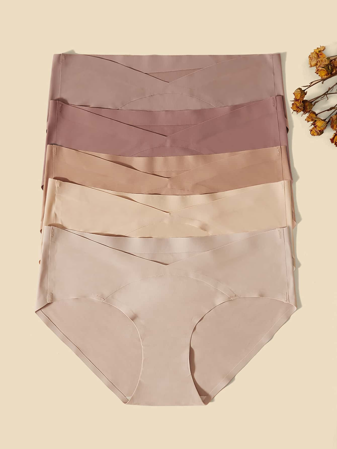 Maternity 5pack Solid Panty | SHEIN