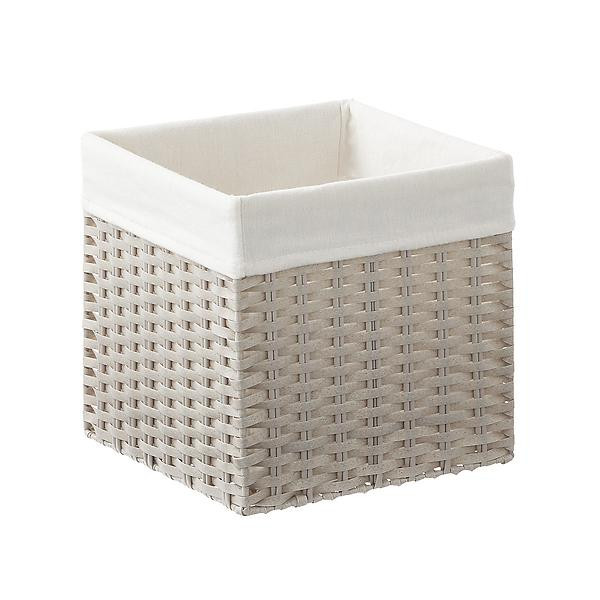 The Container Store Small Montauk Cube with Liner | The Container Store