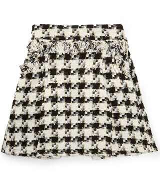 A Loves A Big Girls 7-16 Pleated Houndstooth Skirt | Dillard's | Dillard's
