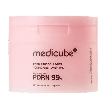 Medicube PDRN Pink Collagen Gel Toning Pad - 70 Pads | Walmart (US)