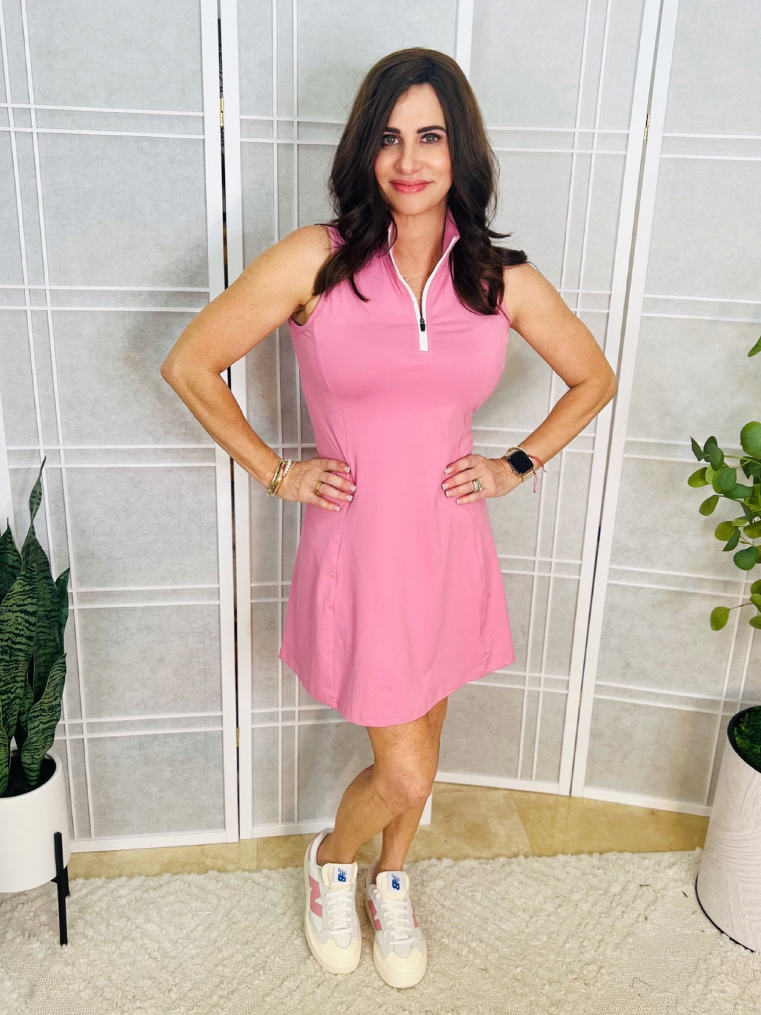 Tennis dress or traveler dress similar to Abercrombie. size sm 
Sneakers size up if you plan to wear thicker socks . 

#LTKunder50 #LTKSeasonal #LTKstyletip