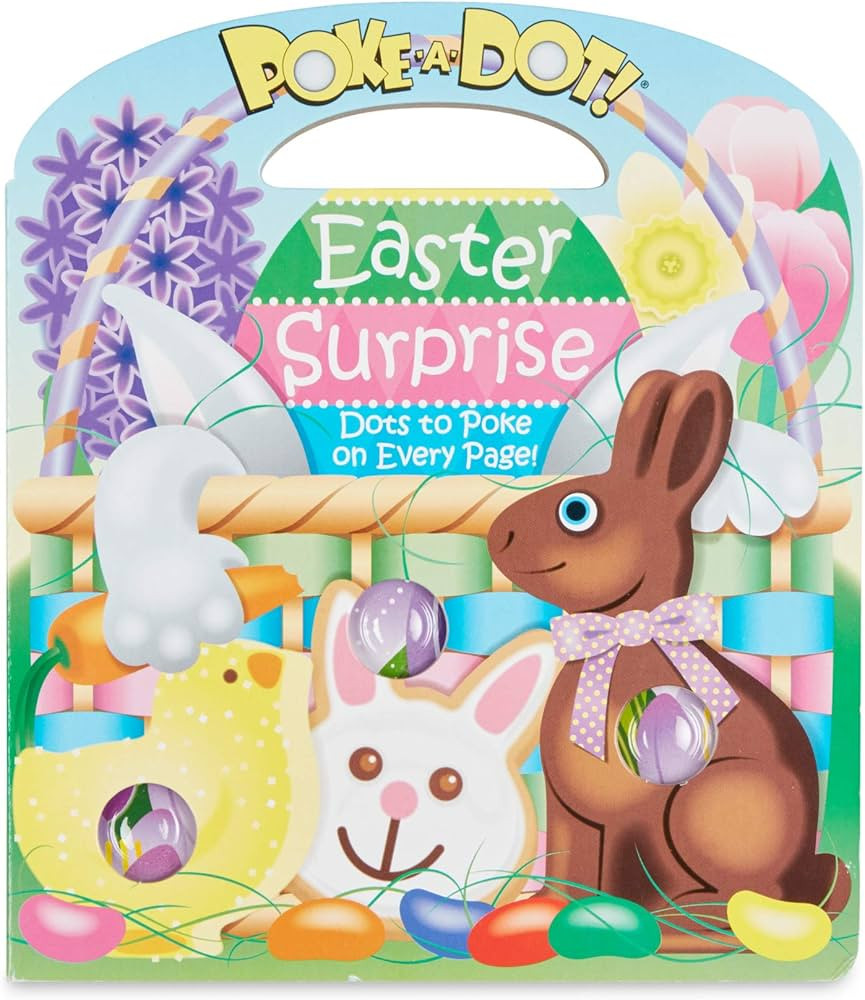 Melissa & Doug Children’s Book – Poke-a-Dot: Easter Surprise | Amazon (US)