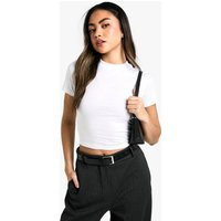 Womens Boohoo basics baby t-shirt - White - 14 | NastyGal UK