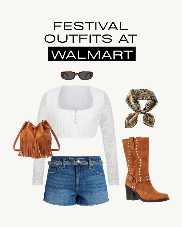 Styled Festival Outfits at Walmart | Affordable Fashion Finds #festivalfashion #festivaloutfit #festivalstyle #outfitinspo #styleinspo #walmartfashion #walmartfinds #walmart #affordablefashion 

#LTKootd #LTKFestival #LTKSeasonal