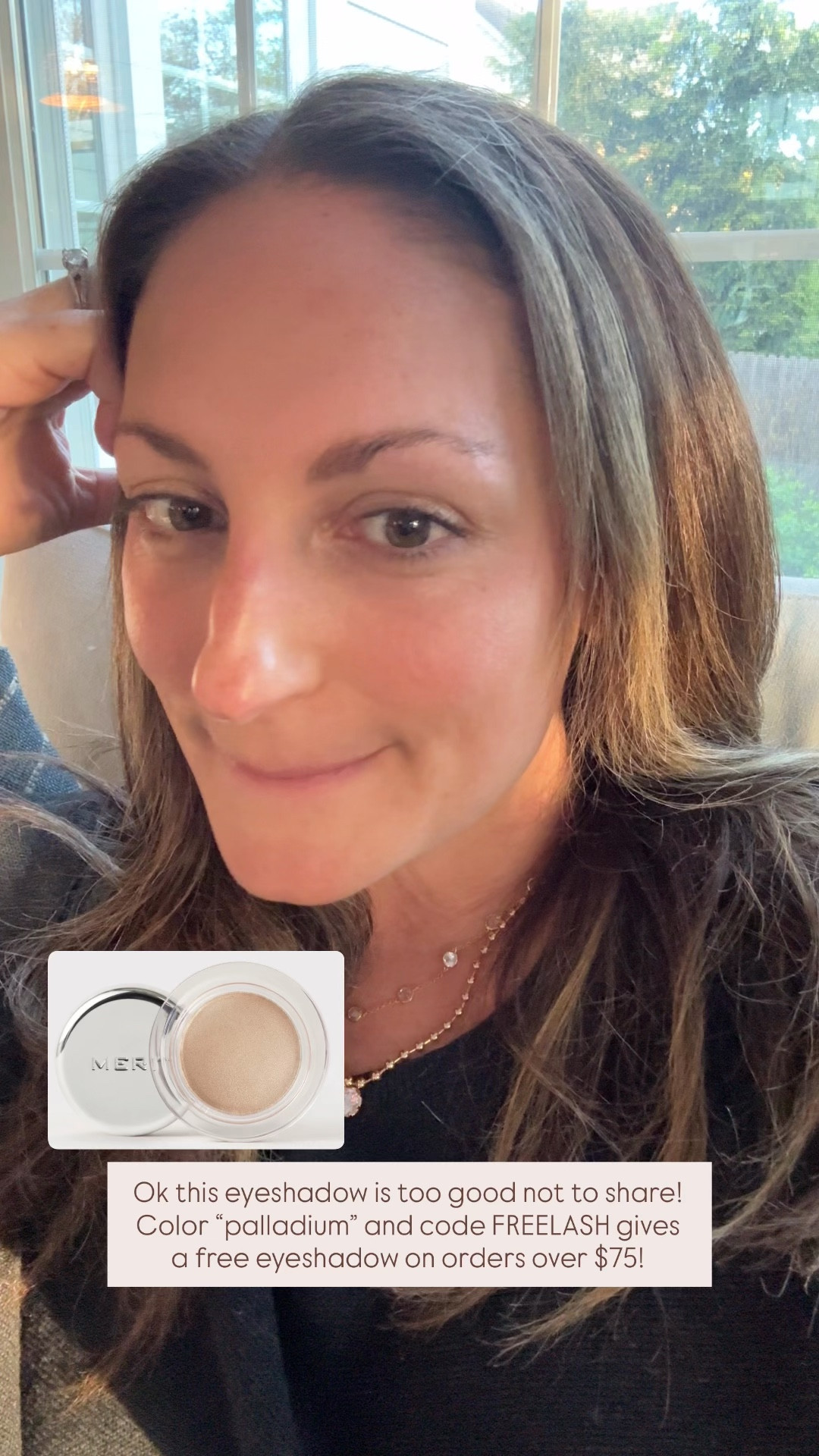 Ok this @Merit eyeshadow is too good not to share! Color “palladium” and code FREELASH gives a free eyeshadow on orders over $75! Link in my daily routine 🙌🏻

#LTKBeauty #LTKdayinmylife #LTKselfcare