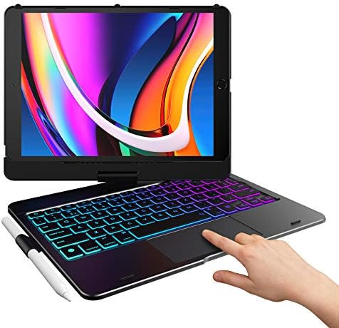 typecase Touch iPad 9th Generation Case with Keyboard (10.2", 2021), Multi-Touch Trackpad, 10 Col... | Amazon (US)
