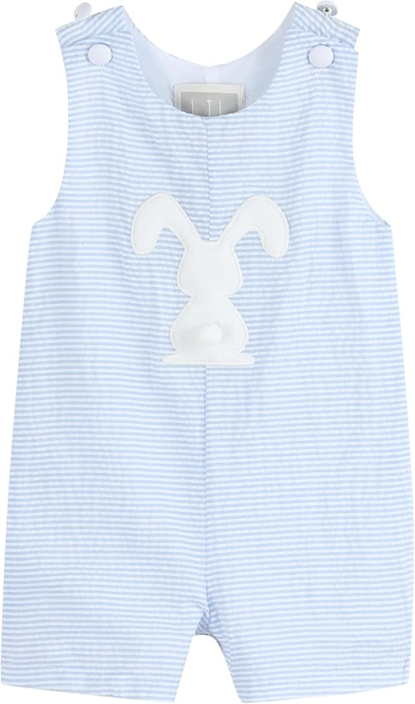 Boys Baby and Toddler Easter Bunny Shortalls | Amazon (US)
