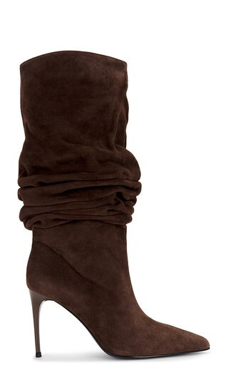 x REVOLVE Marie Boot in Chocolate Brown | Revolve Clothing (Global)