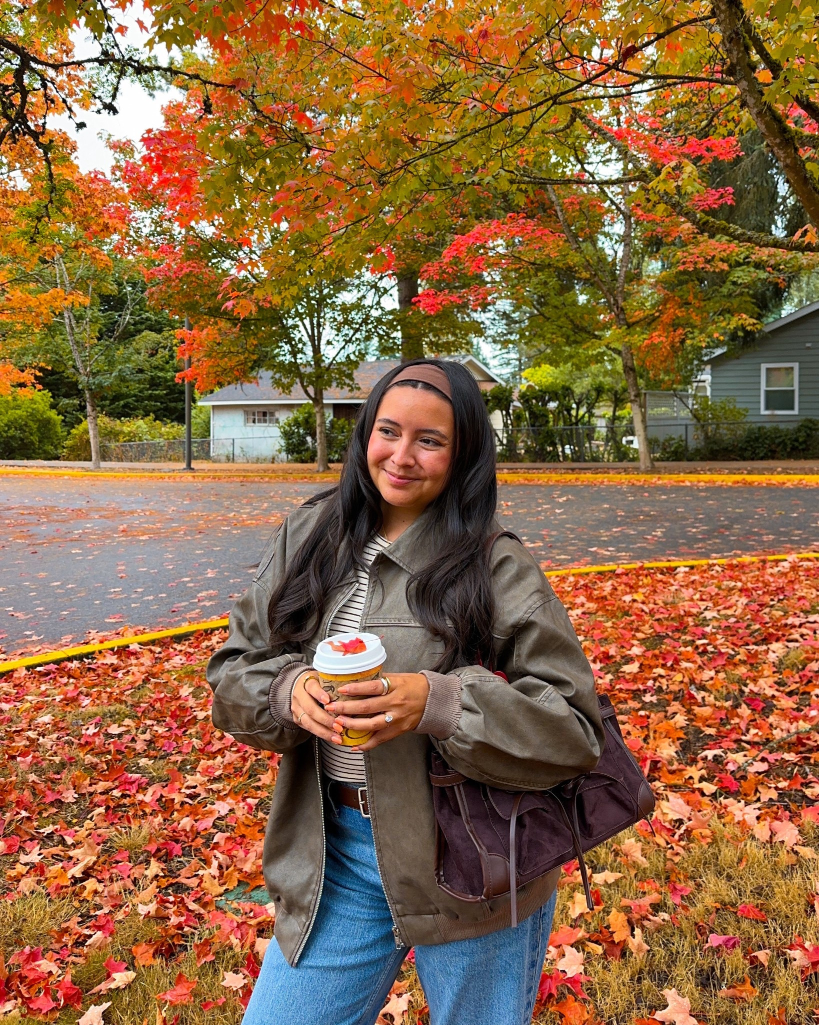 first signs of fall 🍂 what I wore on a coffee run ☕️ 

#LTKStyleTip #LTKFallSale #LTKSeasonal